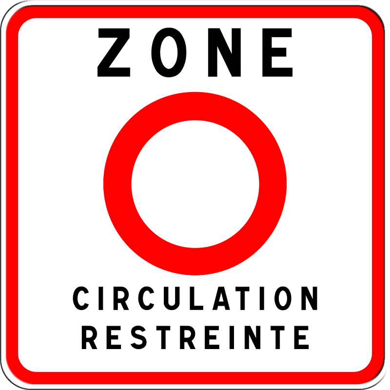 green restricted zone France