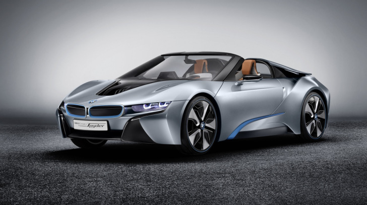 Elegantes Stadtcabrio von BMW - hybrider i8 Spyder